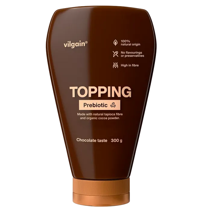 Vilgain Prebiotic Topping čokoláda 300g